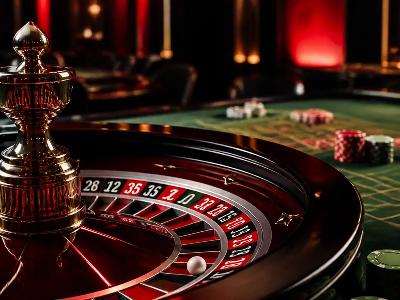 Live Roulette dealer table